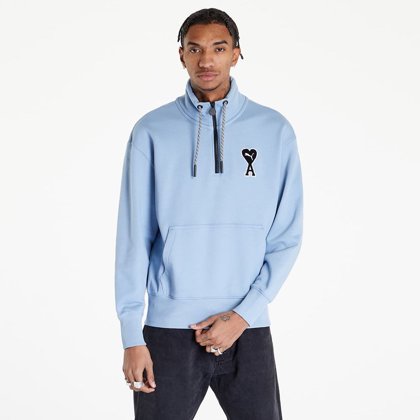 Pulover Puma Sweatshirt x AMI Modra | 53599373