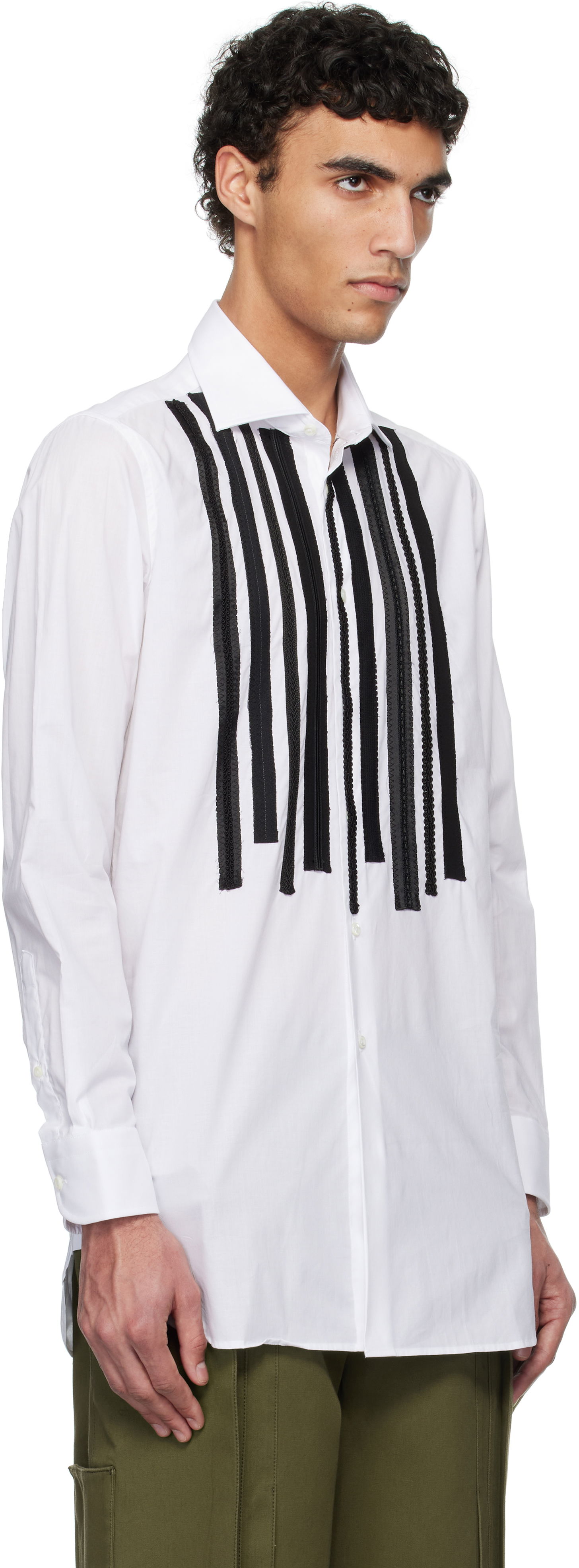 Srajce Junya Watanabe Junya Watanabe Rover Edition Customized Shirt Bela | WO-B001-051, 1