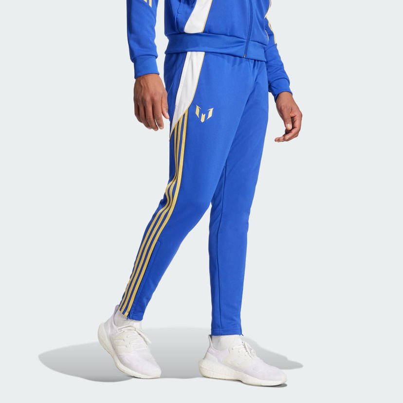 Hlače adidas Performance Pitch 2 Street Messi Modra | IS6469