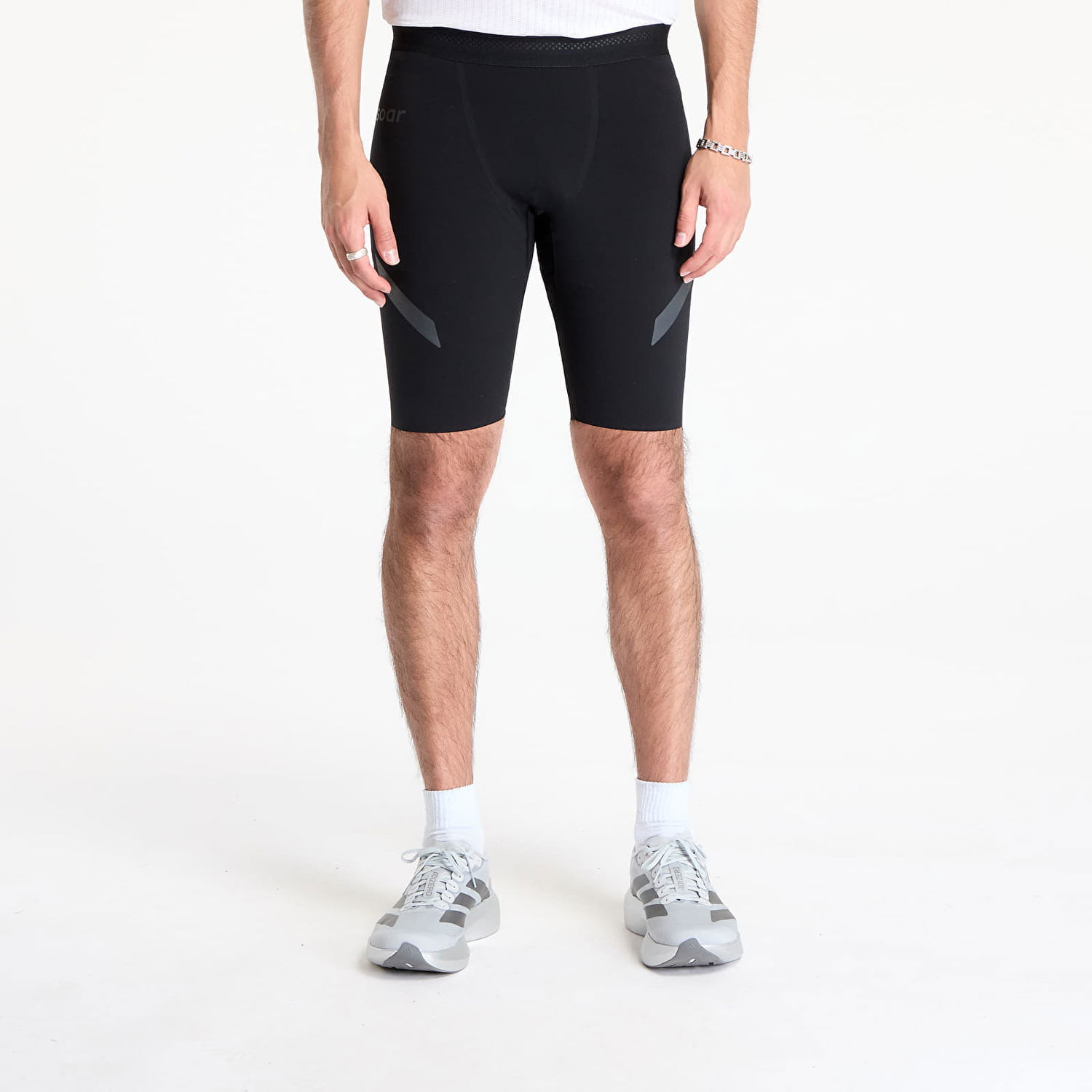 Kratke hlače Soar Running SOAR Half Tights Črna | SS25-SS10M-BLK, 0
