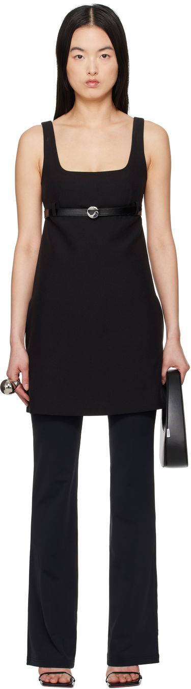 Obleke Coperni Coperni Tailored Minidress with Belt Črna | COPR148F3004, 0