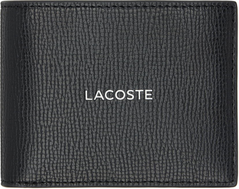 Denarnica Lacoste Printed-Logo Wallet Črna | NH5052OI_000