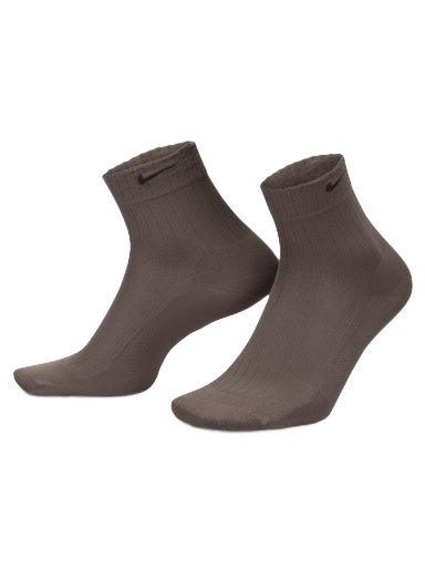 Nogavice Nike Sheer Crew Rjava | FJ2239-004