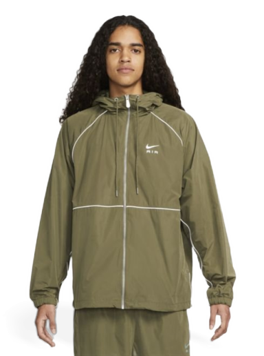 Vetrovka Nike Air Full-Zip Hooded Woven Jacket Zelena | DQ4213-222