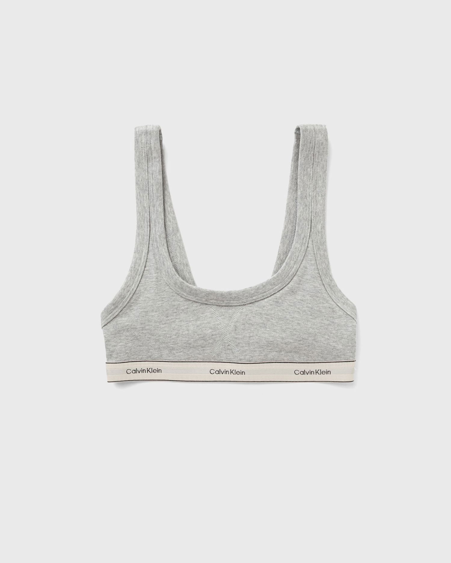 Modrček CALVIN KLEIN UNLINED BRALETTE Siva | LV00QF8365P7A, 0