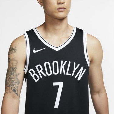 Dres Nike Kevin Durant Nets Icon Edition 2020 NBA Swingman Črna | CW3658-013, 0