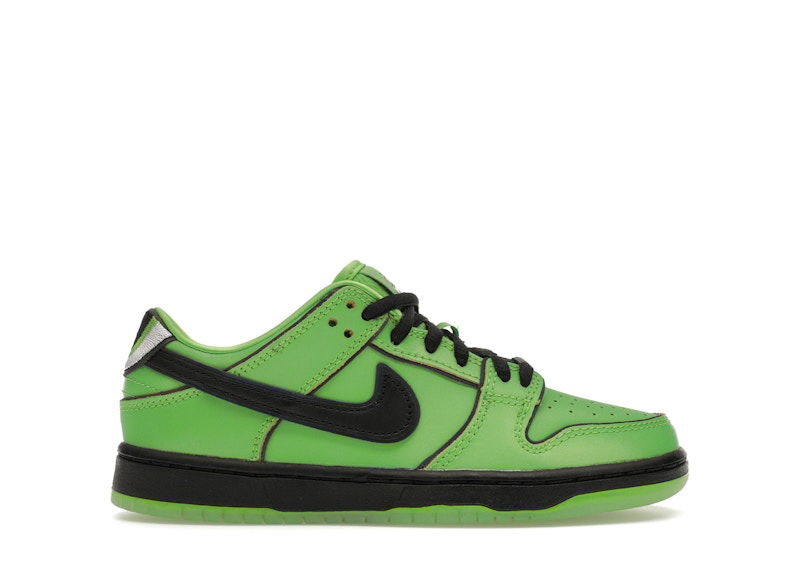 Superge in čevlji Nike SB SB Dunk Low The Powerpuff Girls Buttercup (PS) Zelena | FZ8832-300