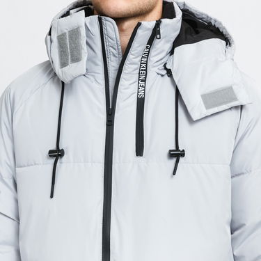 Puhovka CALVIN KLEIN Oversized Puffer Jacket Siva | J30J318679 PS8, 1