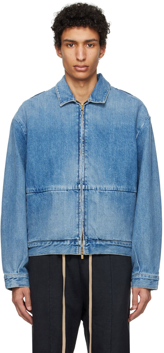 Jakna Fear of God Blue 8th Denim Jacket Modra | FG830-001DNM, 0