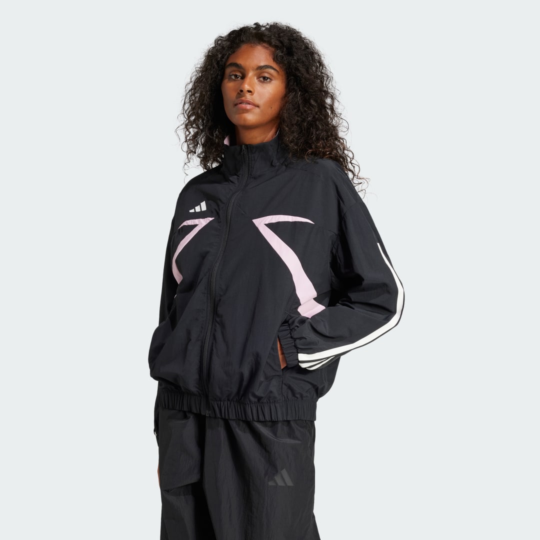 Vetrovka adidas Performance Tiro Cut 3-Stripes Color Block Woven Jacket Črna | JG4142, 0