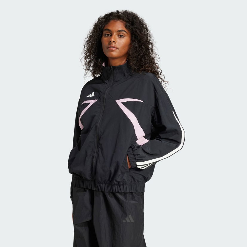 Vetrovka adidas Performance Tiro Cut 3-Stripes Color Block Woven Jacket Črna | JG4142