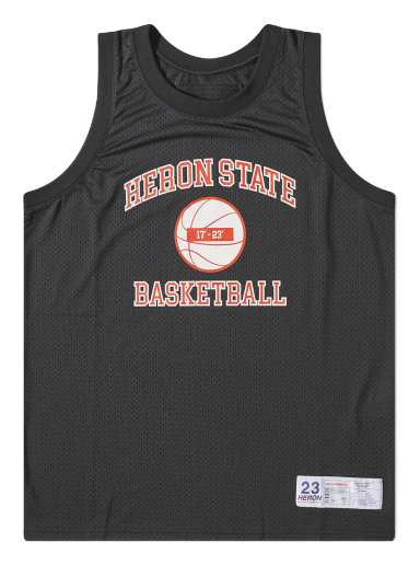 Majica brez rokavov HERON PRESTON 23 Basketball Tank Top Črna | HMVO001S23JER0011025