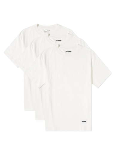 Majica Jil Sander 3 Pack Tee Bela | J47GC0001-J45048-100