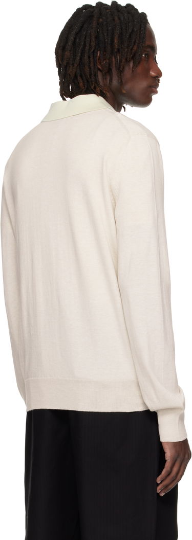Pleteni pulover A.P.C. A.P.C. Gabin Anchor Logo Knit Sweater Bež | COGDK-H23412, 2