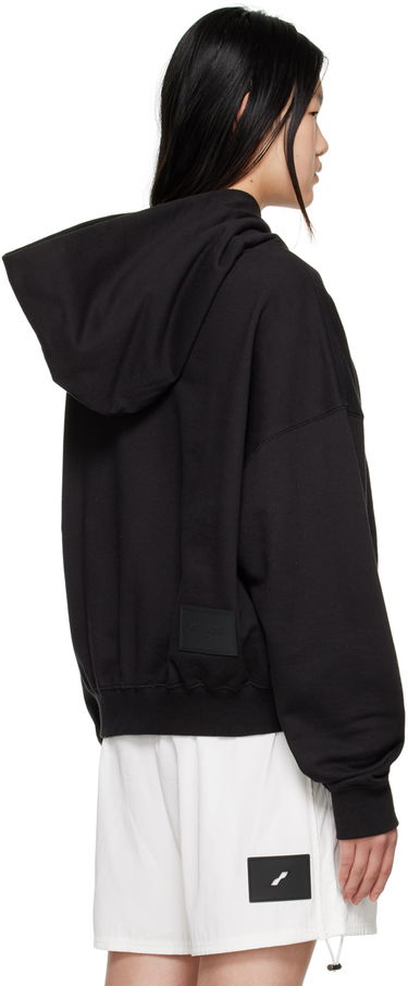 Pulover We11done We11done Circle Logo Hoodie Črna | WD-TH3-22-813-U-BK, 2