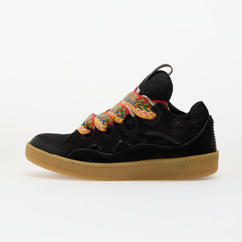 Superge in čevlji LANVIN Curb Sneakers Black Črna | FU-SKDK12-DRA2-P25-10