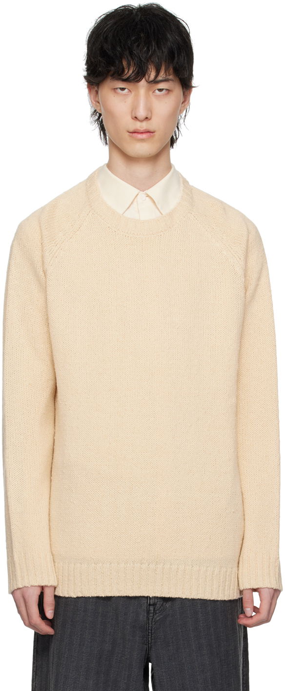 Pleteni pulover Won Hundred Otis Knit Sweater Bež | 2779-11084