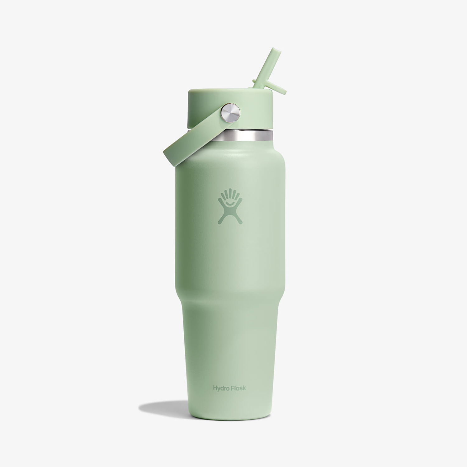 Steklenica za pitje Hydro Flask 946 ml Wide Flex Straw Travel Bottle Zelena | WT32CFS338, 0