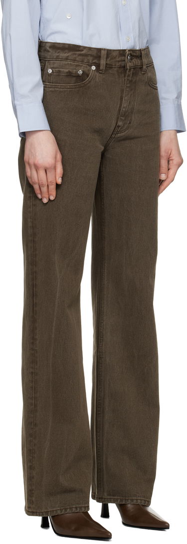 Kavbojke OUR LEGACY Our Legacy Boot Cut Jeans Rjava | W2255BC, 1