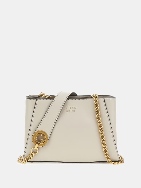 Torbica GUESS Masie Mini Crossbody Bež | HWVA9190760, 0