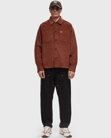 Srajce Fred Perry Corduroy Overshirt Rjava | M8516-S54, 2