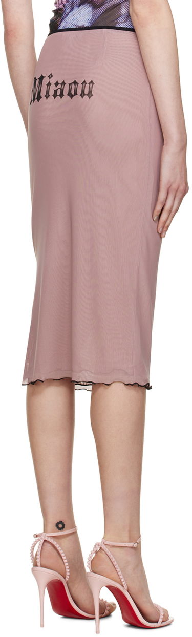 Krila Miaou Miaou Moni Mesh Midi Skirt Roza | 4005PM2CTM, 2