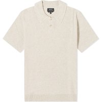Polo majica A.P.C. Jay Knit Polo Tee Bež | VIAJC-H23315-BAA, 1