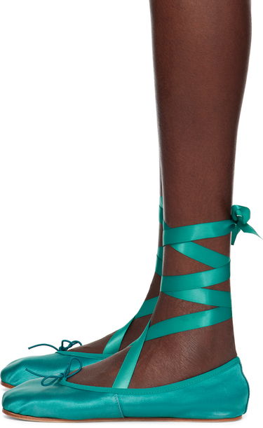 Oblačila Repetto Repetto Sophia Ballerina Flats Zelena | V4109SAT, 2