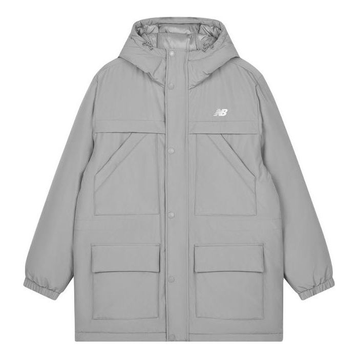 Parka New Balance Sport Long Down Jacket Siva | AMJ33320-TAG
