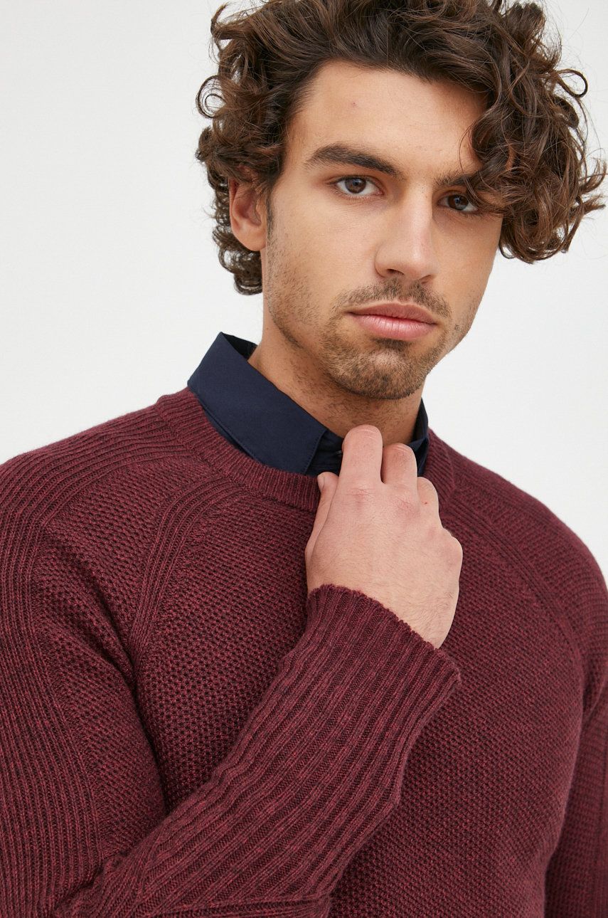 Pleteni pulover Michael Kors Sweater Bordo | CF2604J74X, 0