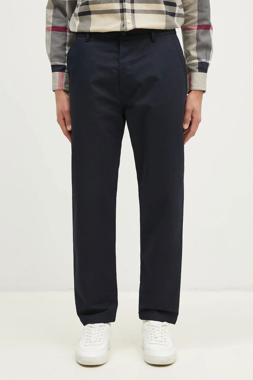 Hlače Universal Works Universal Works Chinos Trousers Mornarica | 31152.NAVY