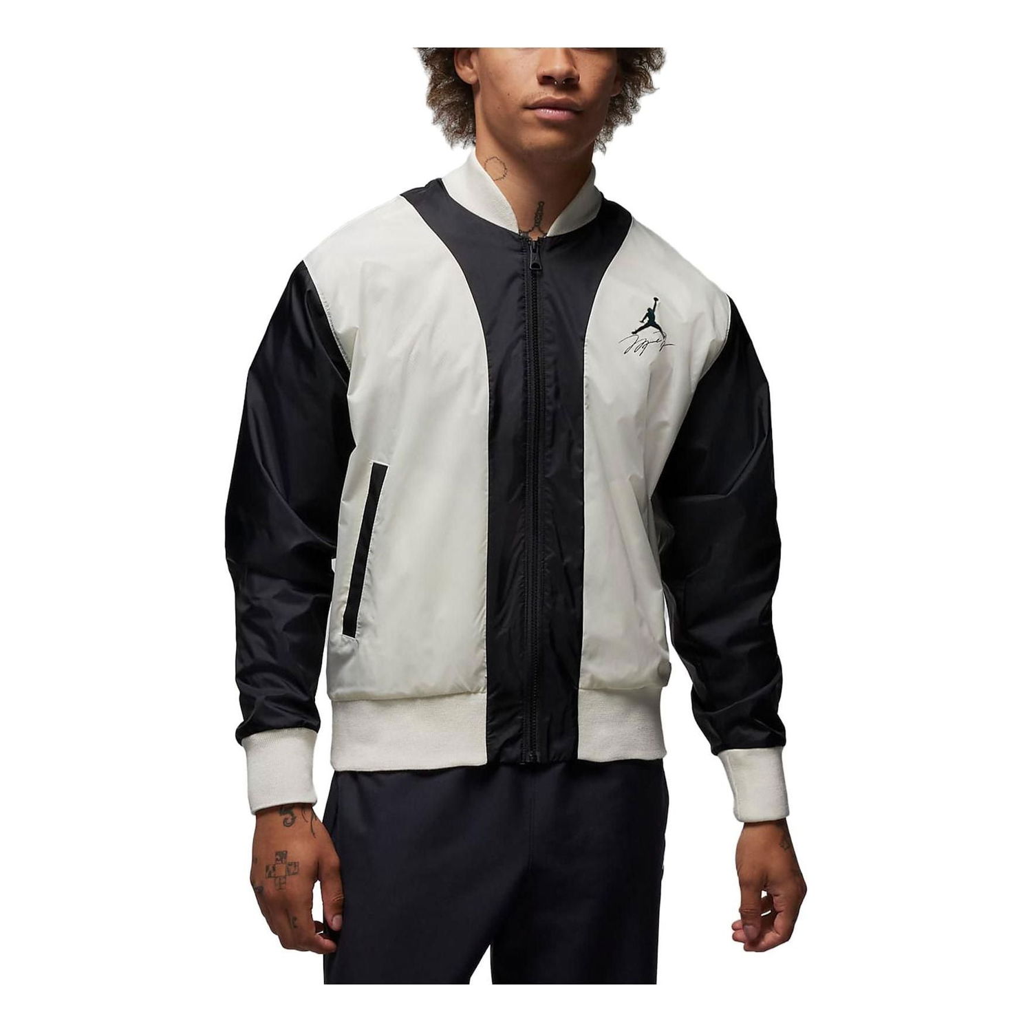 Bomber jakna Jordan Flight HBR MVP Men's Bomber Jacket Črna | FB7033-133, 0