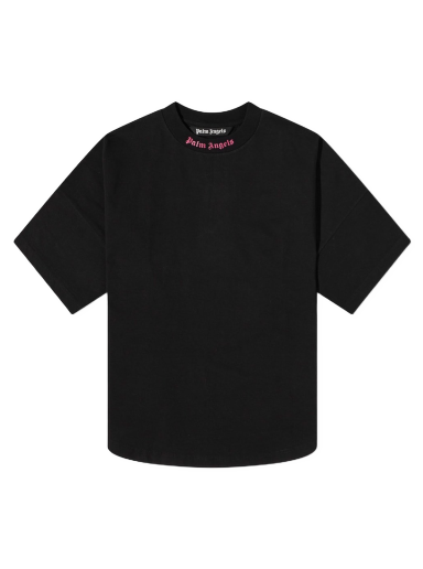 Majica Palm Angels Double Back Logo Oversixed Tee Črna | PMAA002C99JER0081032