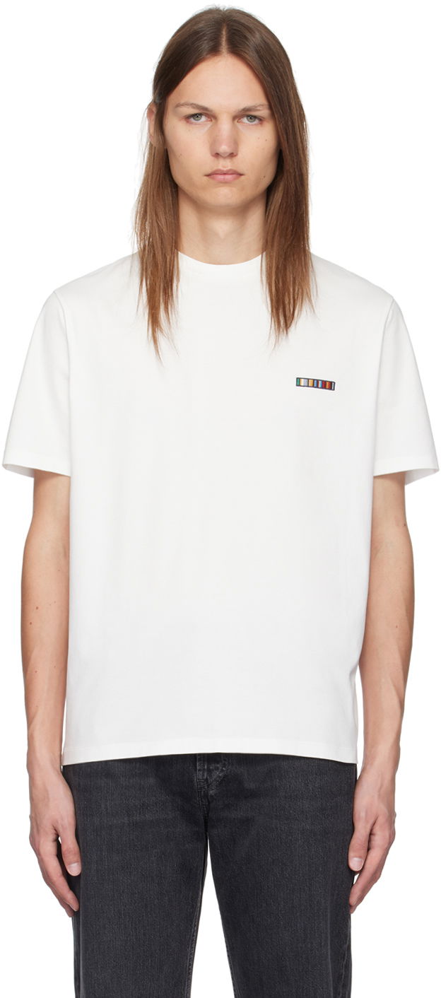 Majica Paul Smith Paul Smith Signature Stripe Logo T-Shirt Bela | M1R-919T-NP4724-02
