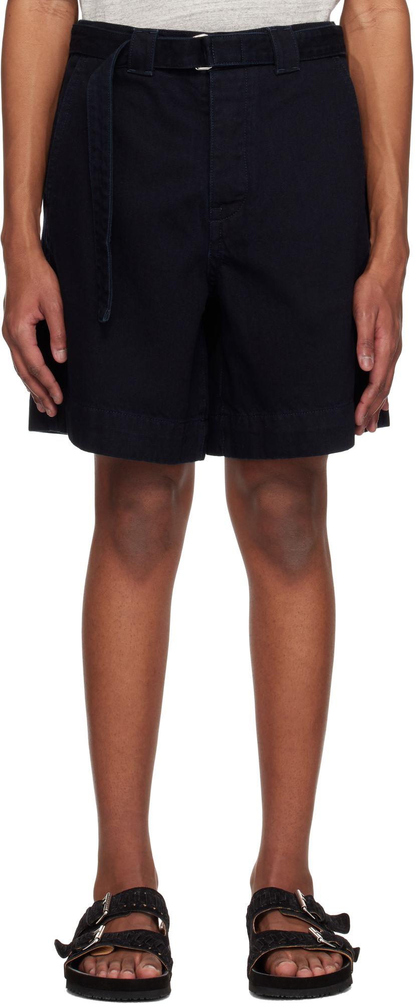 Kratke hlače Róhe Relaxed Utility Shorts Mornarica | 314-31-071