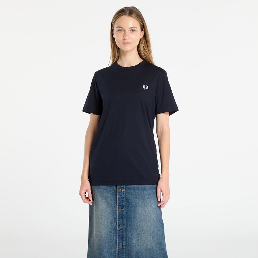 Majica Fred Perry Fred Perry Crew Neck T-Shirt Mornarica | M1600V 608