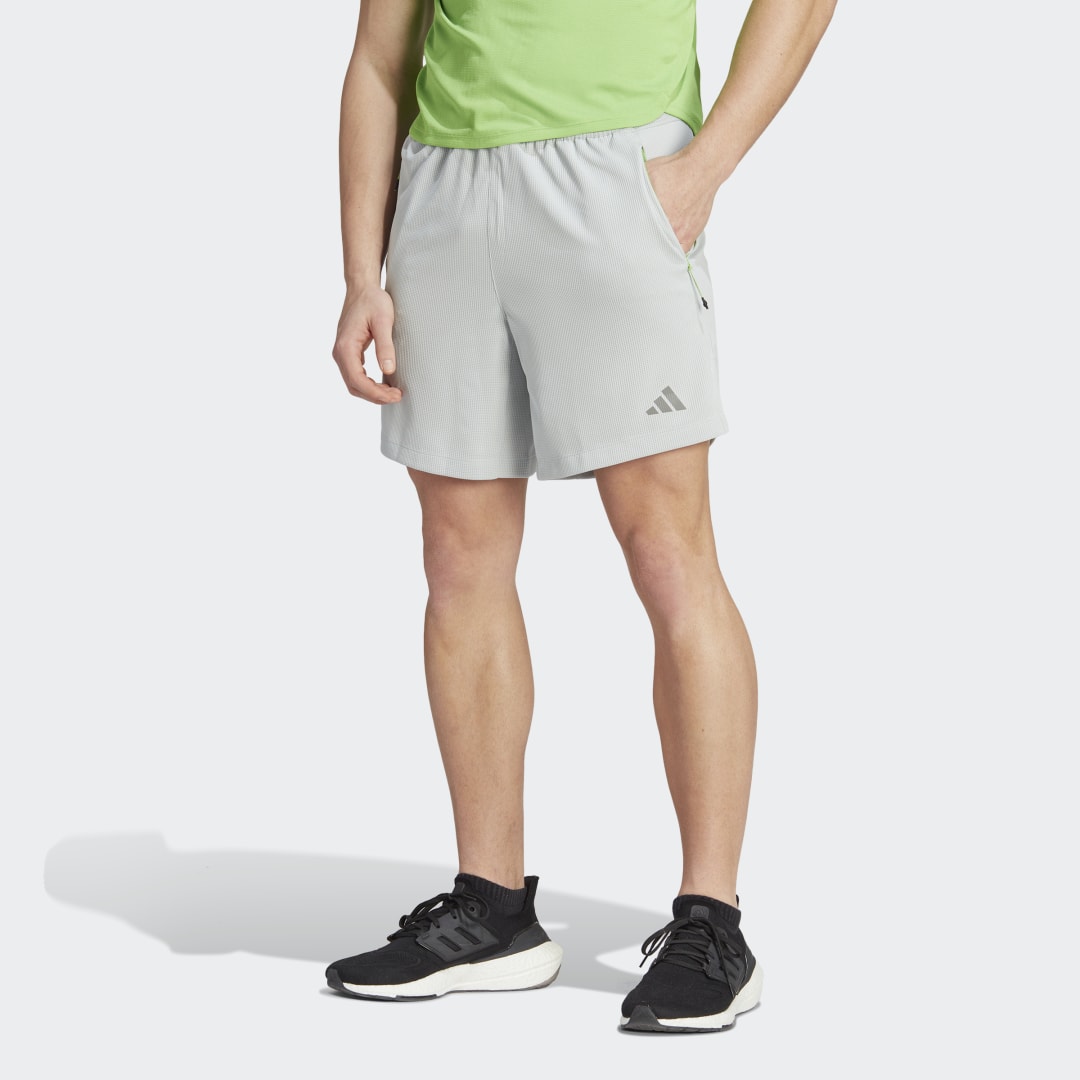Kratke hlače adidas Performance HIIT Training Shorts Siva | IM1107, 1