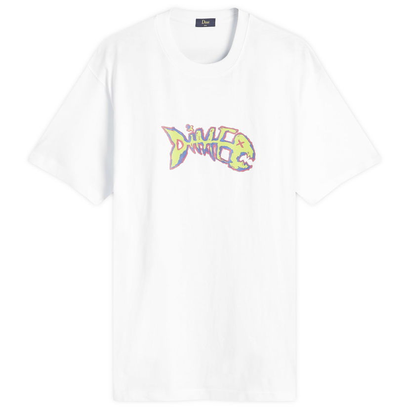 Majica Dime Bones T-Shirt Bela | DIMEFA2435WHT
