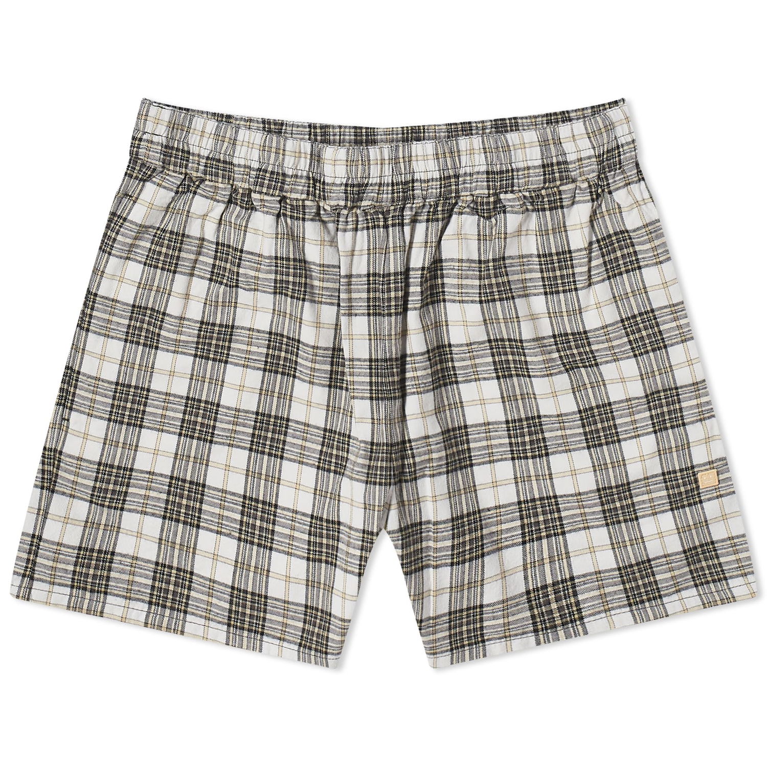Kratke hlače Acne Studios Face Roxx Check Shorts Črna | CE0044-AYT, 0