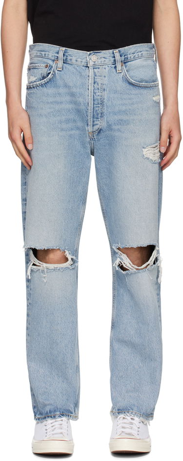Kavbojke AGOLDE AGOLDE 90's Distressed Jeans Modra | A642B-1206, 0