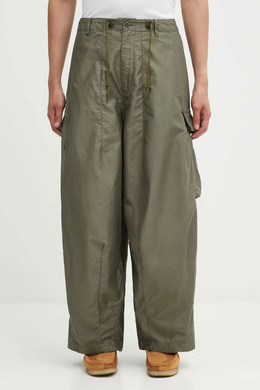 Cargo hlače Needles Needles H.D. Pant - BDU Cargo Pants Zelena | RW239
