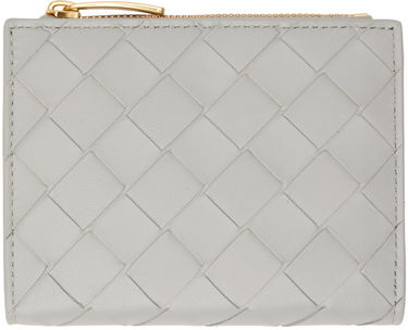 Denarnica Bottega Veneta Small Intrecciato Bi-Fold Wallet Siva | 742330 VCPP3, 0
