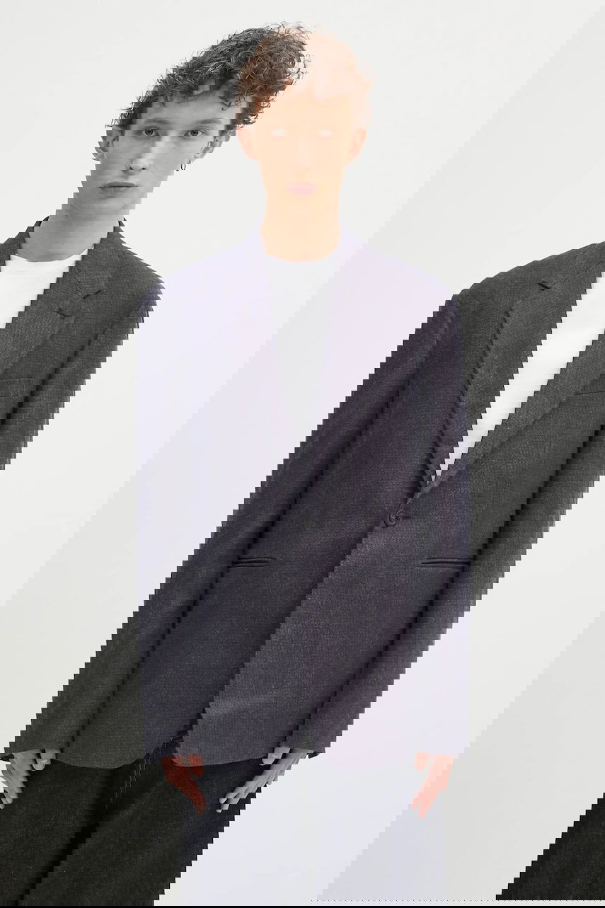 Jakna OUR LEGACY Our Legacy Unconstructed Shinjuku Blazer Mornarica | M2250UD, 0