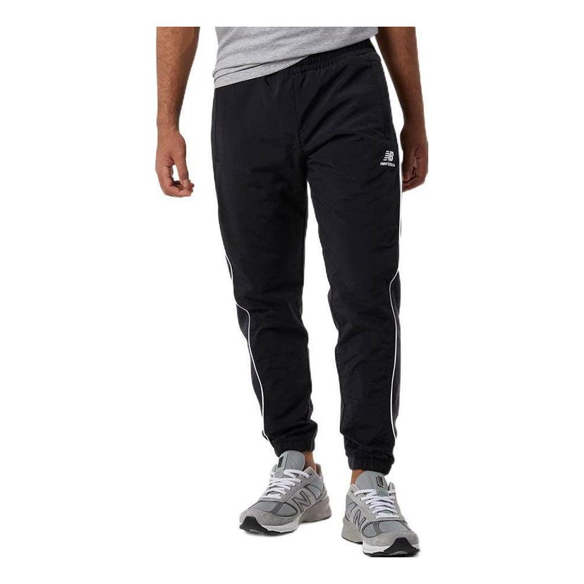 Trenirka New Balance Athletics Heavy Jersey Pants Črna | MP23501-PHM