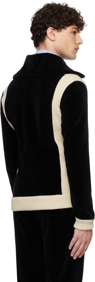 Pulover Valentino Turtleneck Jacket Črna | 6V3MF28VARA, 2