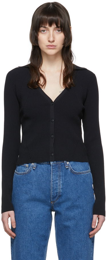 Pleteni pulover rag & bone Rag & Bone Knit Cardigan Črna | WAS22P044LD44, 0