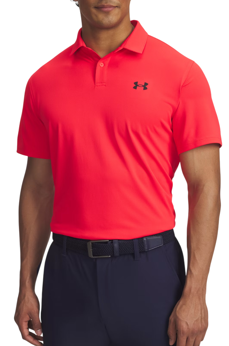 Polo majica Under Armour UA T2G Pique Polo Shirt Rdeča | 1390123-713