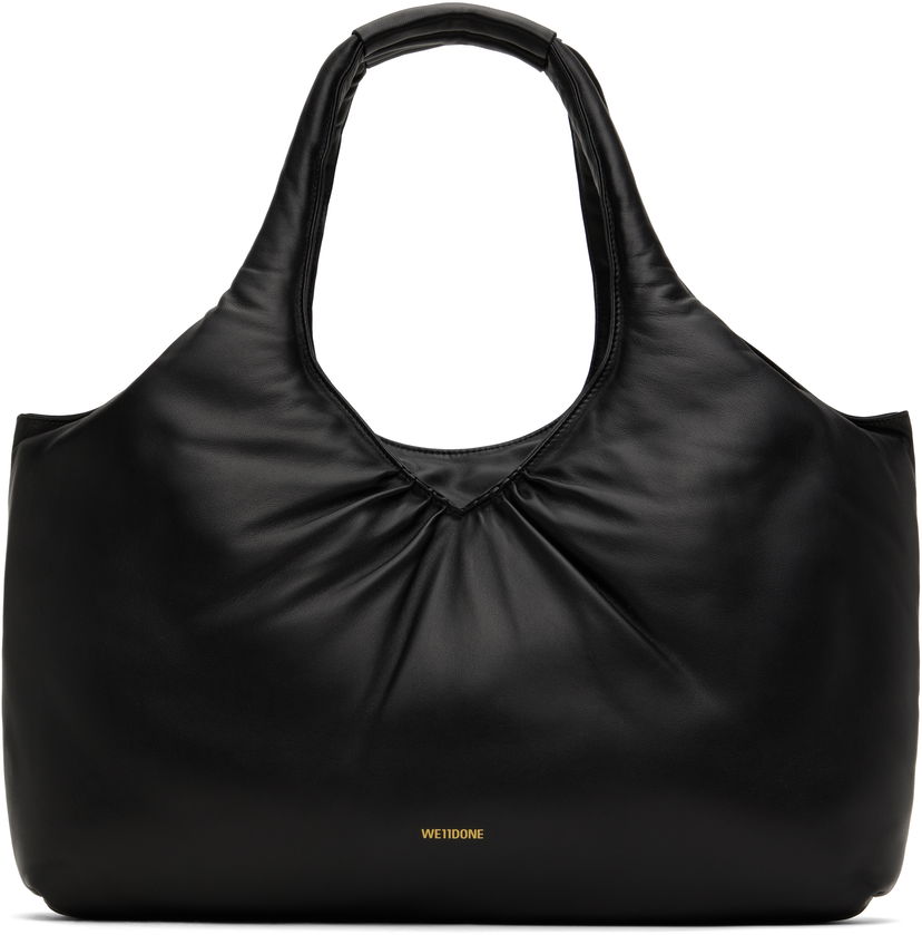 Tote bag We11done Shopper Padded Tote Črna | WD-AB3-24-480-U-BK