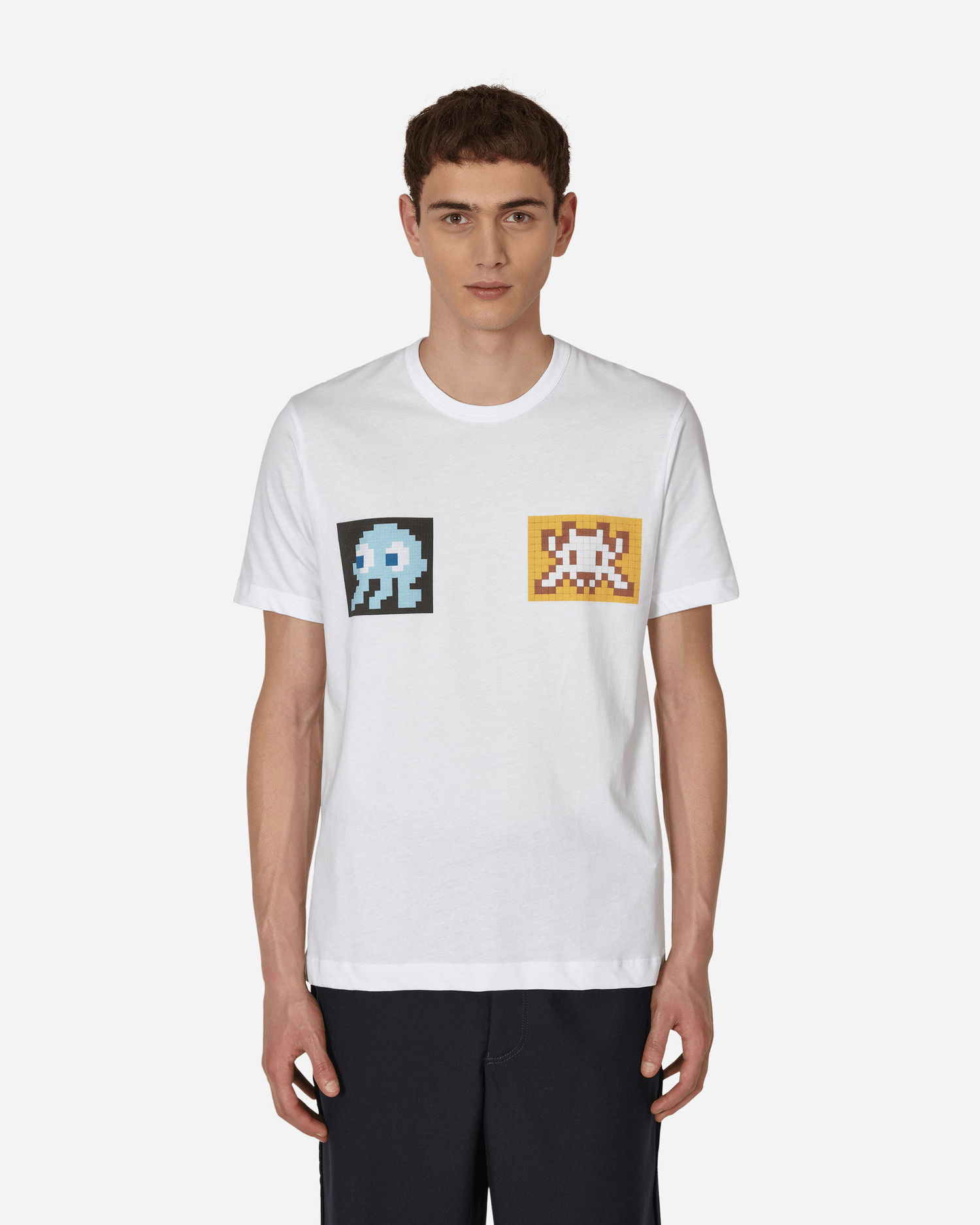 Majica Comme des Garçons Invader A-3 T-Shirt Bela | FJ-T001-W22 2, 0