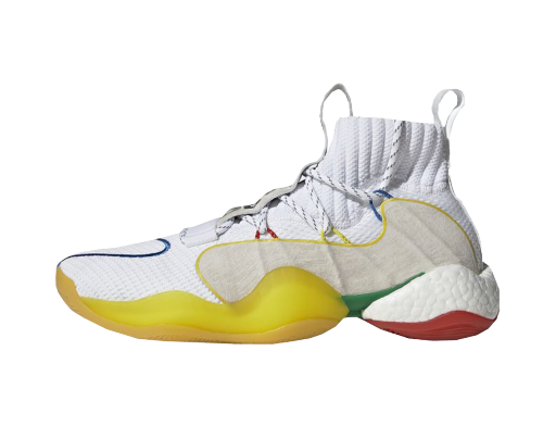 Superge in čevlji adidas Originals Crazy BYW LVL X Pharrell Alternate White Bela | EF3500